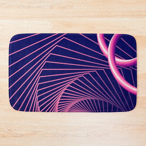 Item preview, Funky, pink, purple swirling abstract pattern  designed and sold by yougalore.