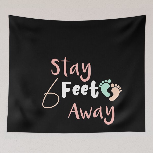 Item preview,  funny Stay 6 Feet Away designed and sold by hamza1451.