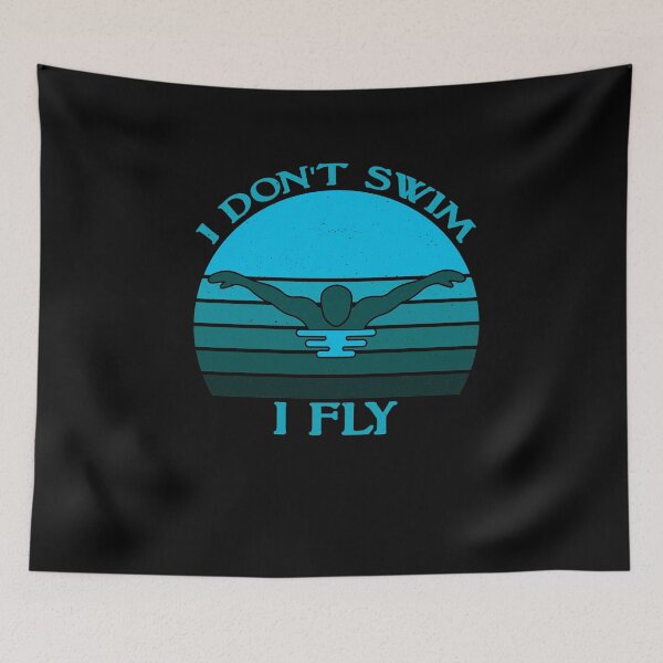 Item preview, I Don't Swim I Fly designed and sold by sesa10.