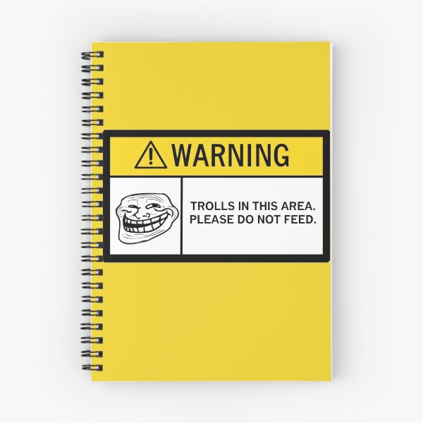 Item preview, Warning - Trolls designed and sold by Diabolical.