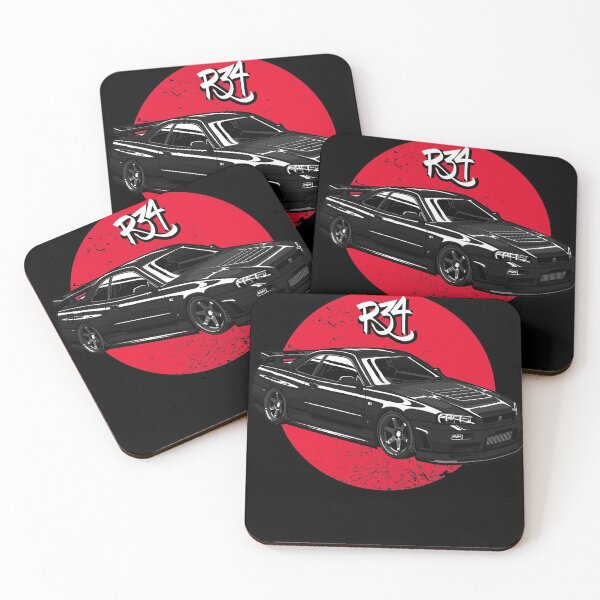Item preview, Nissan Skyline GT-R R34 Black designed and sold by JDM APEX.