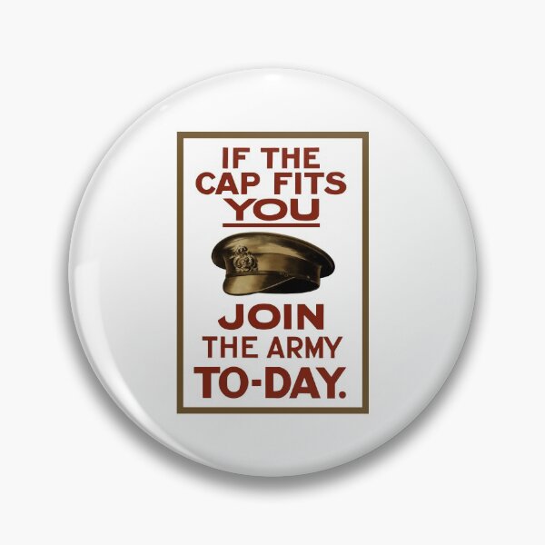 Item preview, If The Cap Fits You -- Join The Army designed and sold by warishellstore.
