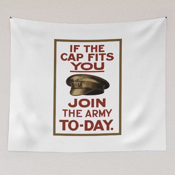 Item preview, If The Cap Fits You -- Join The Army designed and sold by warishellstore.
