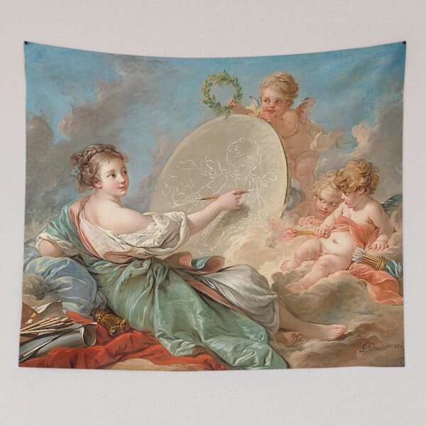 Item preview,  1703-1770). Oil on canvas (1765) designed and sold by brushandframes.