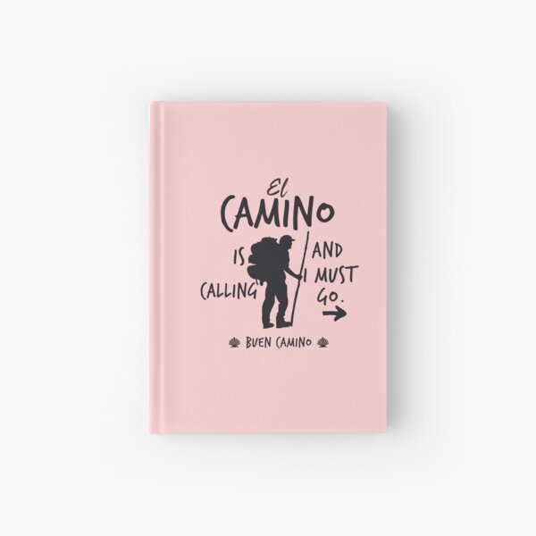 Buen camino de santiago. Compostela Peregrino Cuaderno de tapa dura