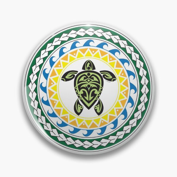 Item preview, Tribal Turtle Tattoo Mandala designed and sold by srwdesign.