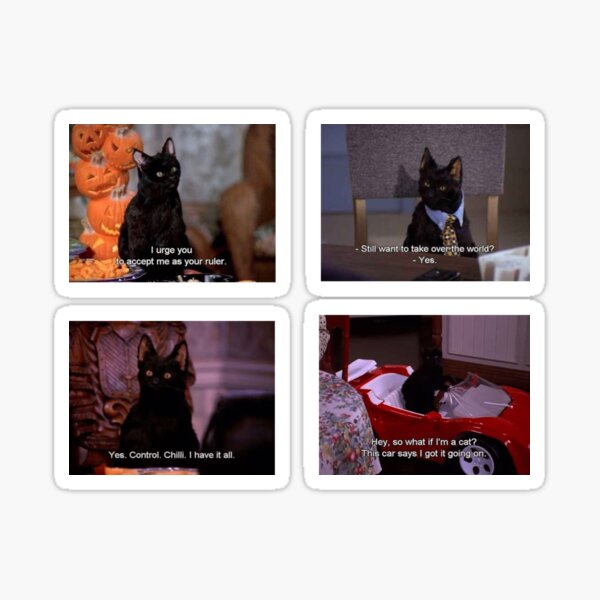 Item preview, Salem is a boss - sticker pack designed and sold by Cool Gal, Cool Cats.