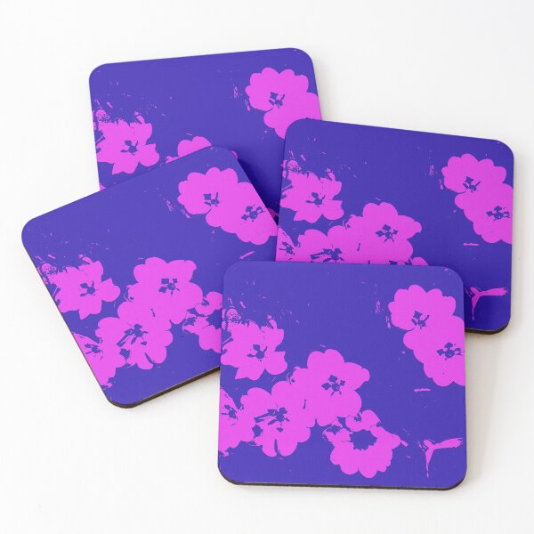 Item preview, Flowers pink blue designed and sold by Moonyflower.