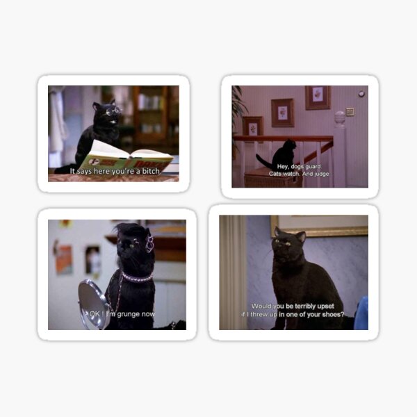 Item preview, Relatable Salem - sticker pack designed and sold by Cool Gal, Cool Cats.