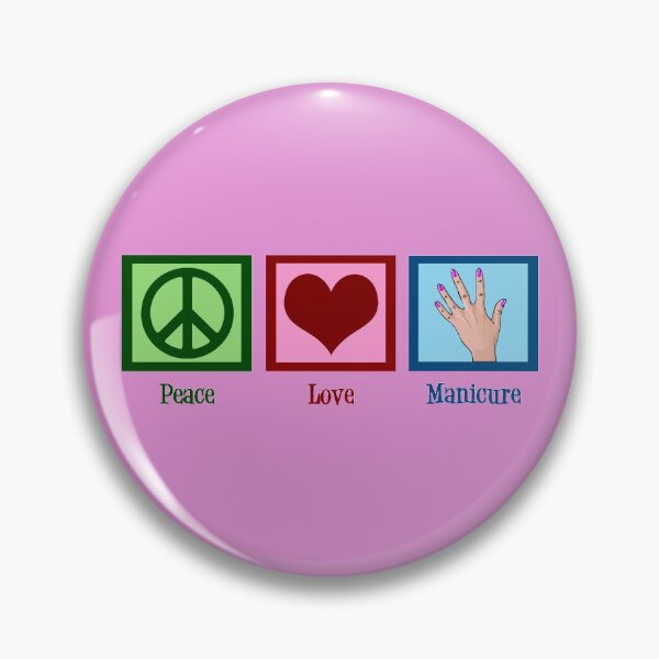 Item preview, Peace Love Manicure designed and sold by Epic Love Designs.