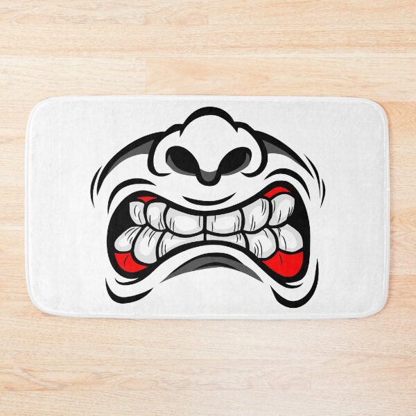 Item preview, Evil clown / Creepy clown or horror clown, clown horror smiley face. Clown mouth for hallowen. illustration designed and sold by Marcin Adrian.