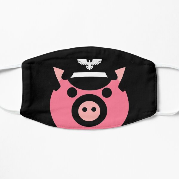 Mascarillas De Cerdo Redbubble - no debí entrar en la pirámide de roblox roblox time