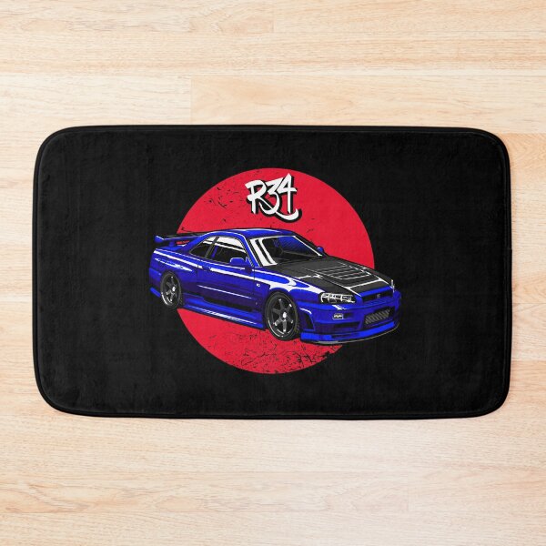 Item preview, Nissan Skyline GT-R R34 Blue designed and sold by JDM APEX.