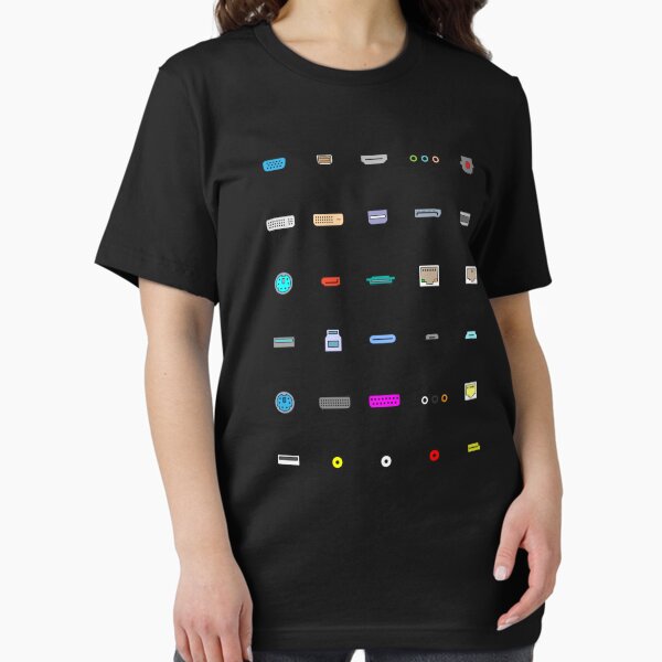 Item preview, Wiring connectors and cables data, audio and video T-Shirt designed and sold by samhawky.
