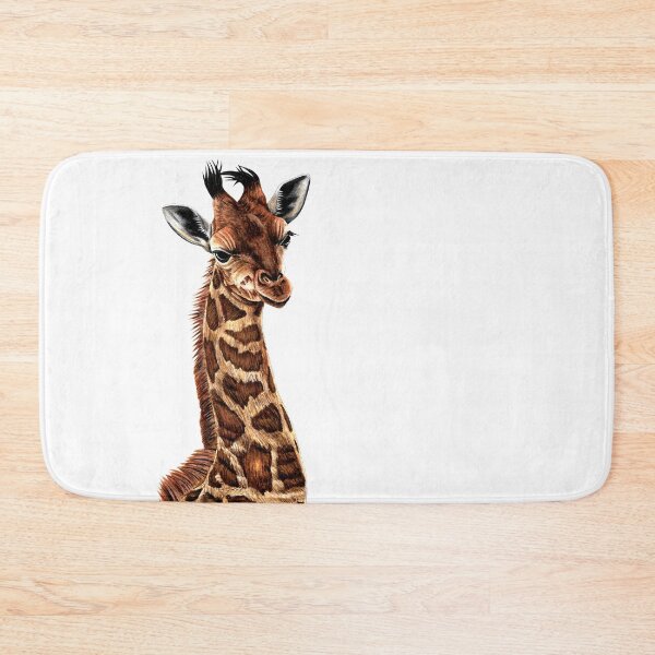 Item preview, Baby giraffe painting designed and sold by LorenDowding.