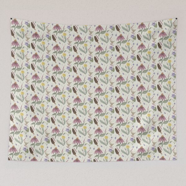 Item preview, Wildflowers and Fungi designed and sold by Kailama.