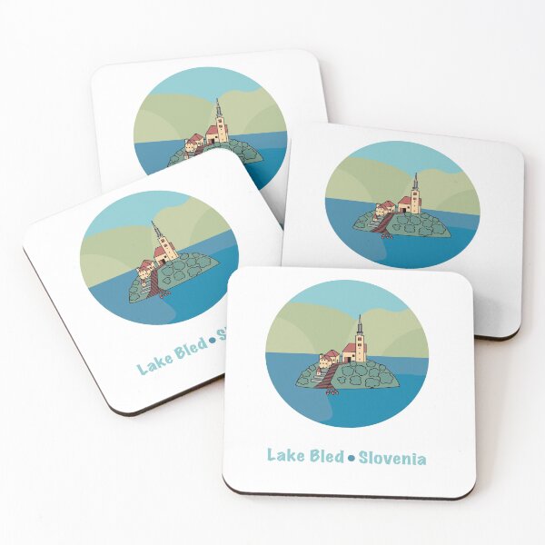 Artikelvorschau, Bleder See, Ljubljana, Slowenien Print entworfen und verkauft von ALP Creates.