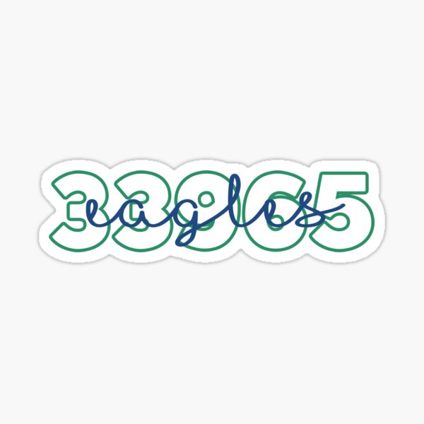 FGCU Pantone Colors | Sticker