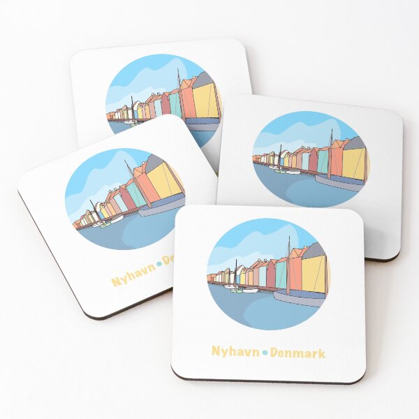 Item preview, Nyhavn, Copenhague, Dinamarca Imprimir designed and sold by ALP  Creates.