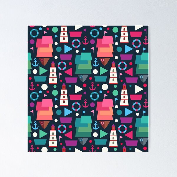 Item preview, Geometría marina designed and sold by Silmen.