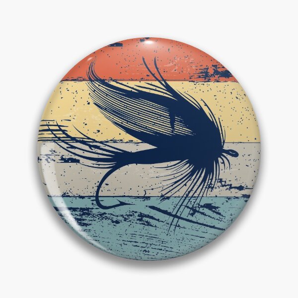 Item preview, Fly Fishing Angler Vintage Retro Look Gift designed and sold by MarkusShirts.