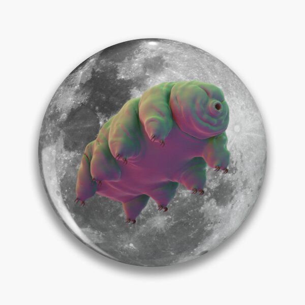 Item preview, Tardigrade on the Moon designed and sold by redballbluebulb.