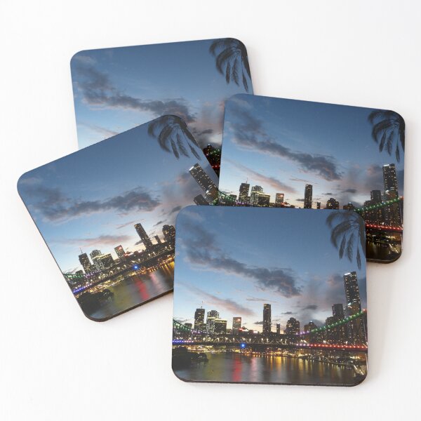 Item preview, Dusk in Brisbane designed and sold by PhotosByG.