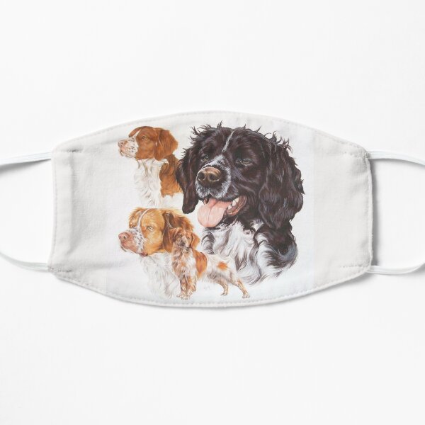 Brittany Spaniel Montage Mask