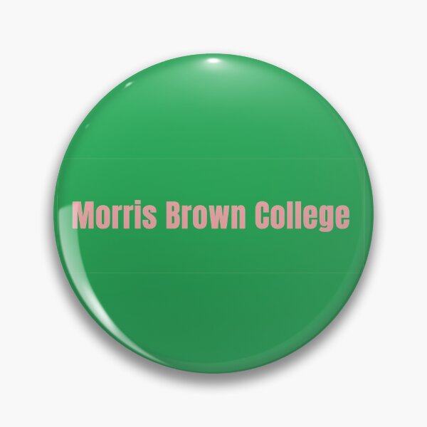Item preview, Pink and Green Morris Brown College 'All CAPS' designed and sold by MoneekDesigns.