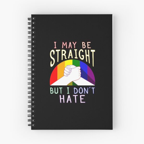 Item preview, "I May Be Straight But I Don’t Hate" Gay Pride Supportive designed and sold by Elvin Dantes.