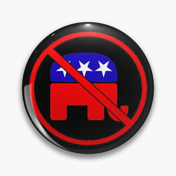 Item preview, Anti Republican Elephant Vote Democrat designed and sold by Epic Love Designs.
