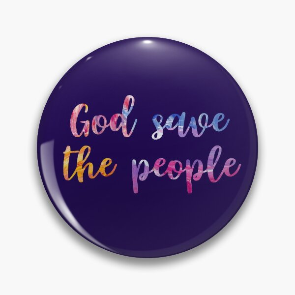 Item preview, God Save the People designed and sold by Theatre Thoughts.