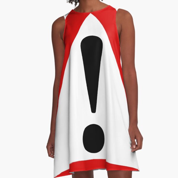 WARNING A-Line Dress