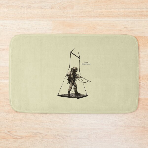 Item preview, Vintage Mark V Diver with Diving Helmet on a Decompression Stage designed and sold by urmaddad.