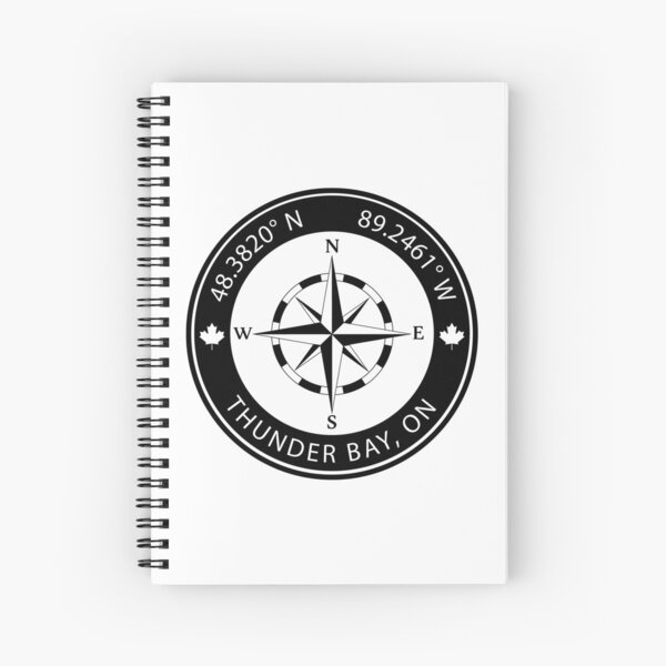 Item preview, Thunder Bay, Ontario Geographical Coordinates designed and sold by TeeOhGraphics.