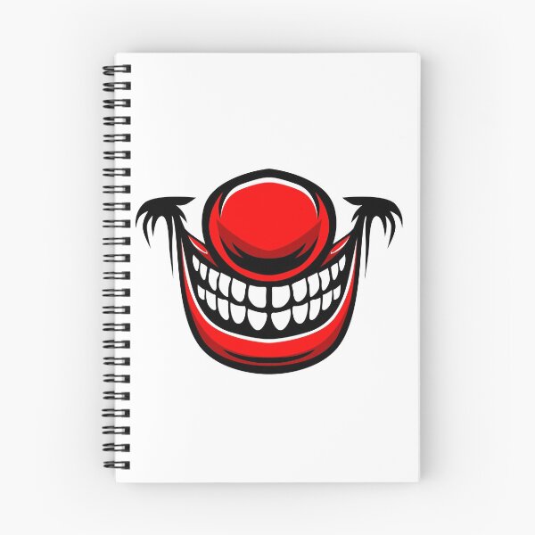 Item preview, Evil clown / Creepy clown or horror clown, clown horror smiley face. Clown mouth for hallowen. illustration designed and sold by Marcin Adrian.