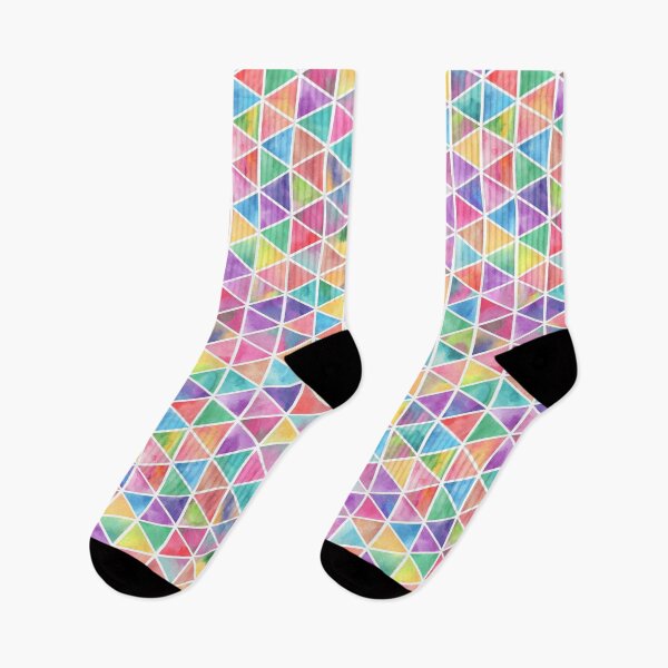 Item preview, Watercolor triangle pattern designed and sold by PhrasesTheThird.