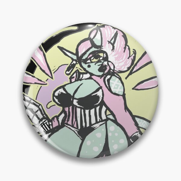 Item preview, BubbleGum Space Princess Pinup  designed and sold by PoesUnderstudy.