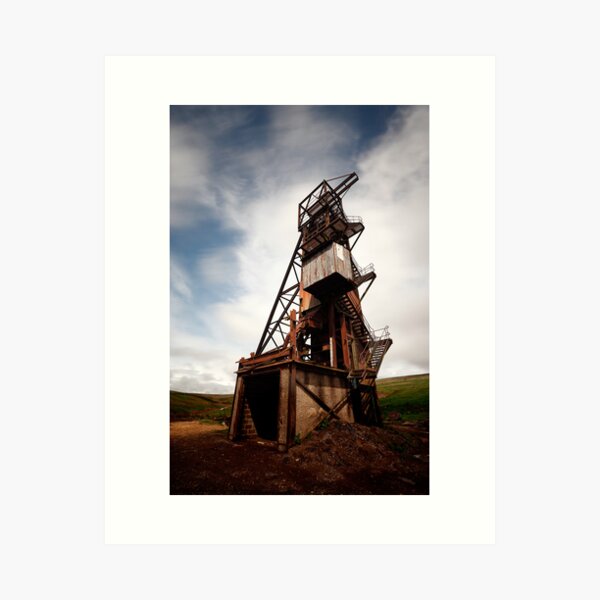 Rookhope, abandoned mine Art Print