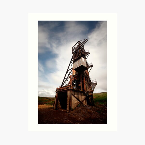 Rookhope, abandoned mine Art Print