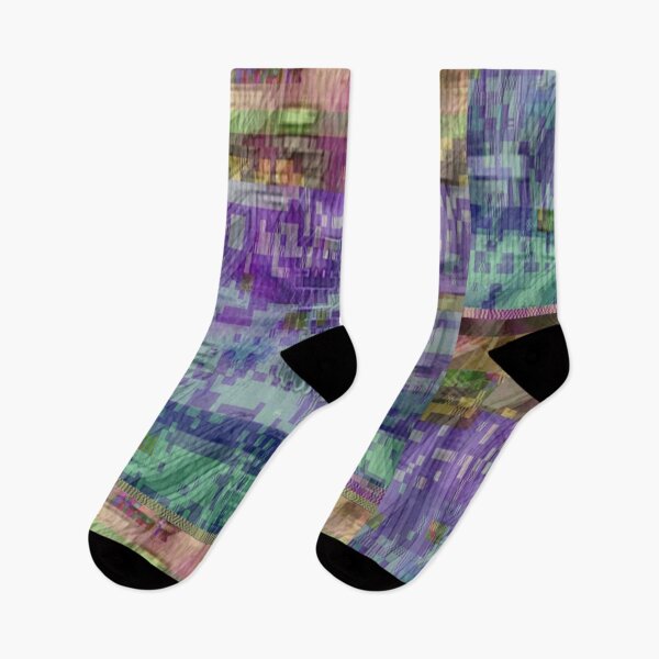 Item preview, abstract japanese tv glitch designed and sold by frauenbrauen.