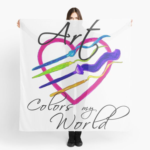Art Colors My World Scarf
