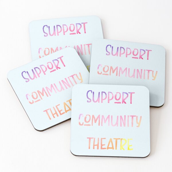 Item preview, Support Community Theatre designed and sold by Theatre Thoughts.