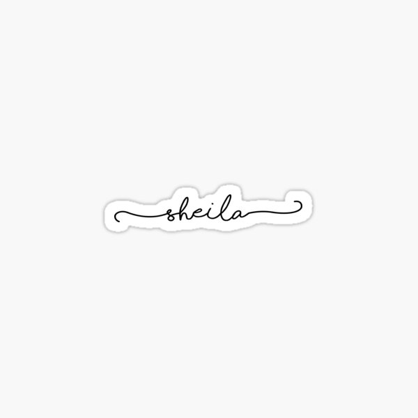 Sheila Name Gifts Merchandise Redbubble