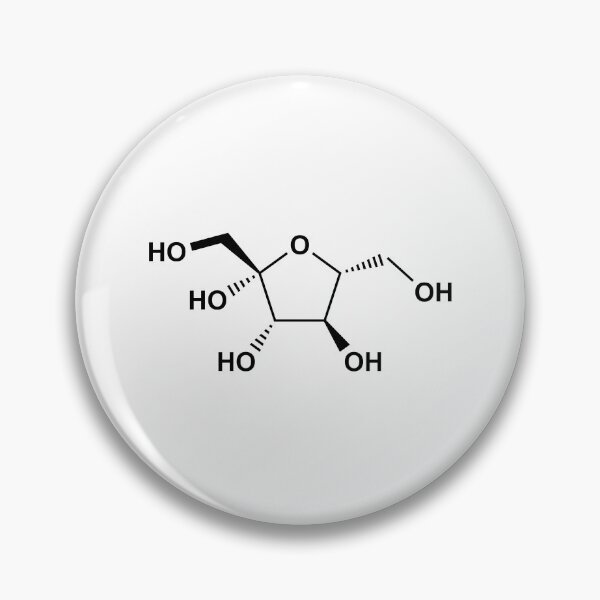 Item preview, Fructose (Sugar) Structural Formula designed and sold by GillyTheGhillie.