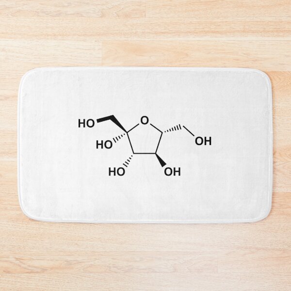 Item preview, Fructose (Sugar) Structural Formula designed and sold by GillyTheGhillie.