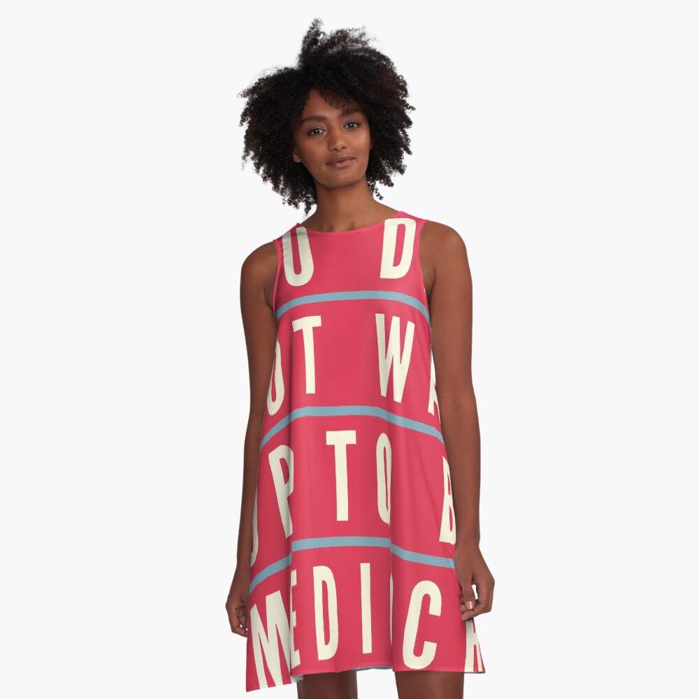 Item preview, A-Line Dress designed and sold by BAYSTALT.