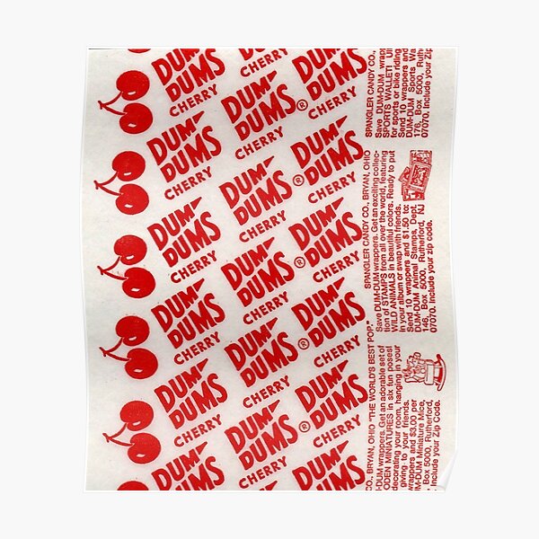 cherry dum dum Poster
