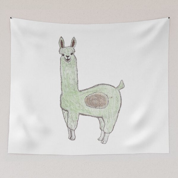 Item preview, Adorable Llamocado designed and sold by ArtChildGalore.