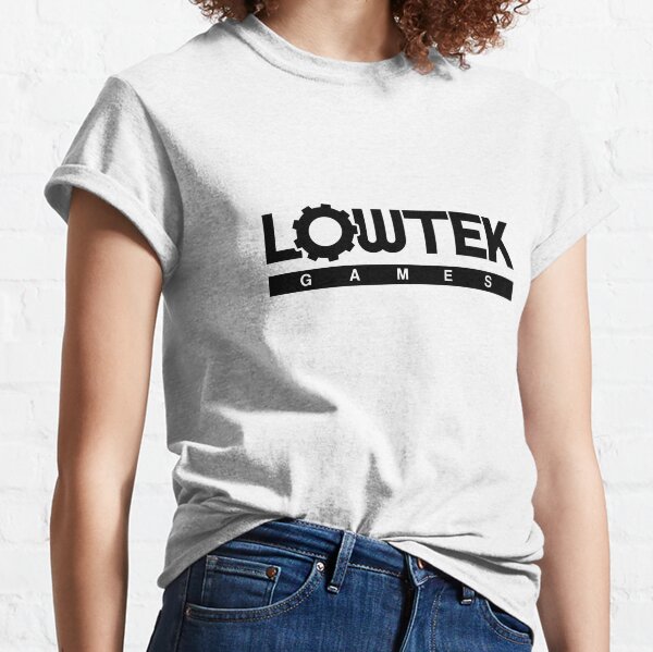 Item preview, LowtekGames Logo Black designed and sold by lowtekgames.